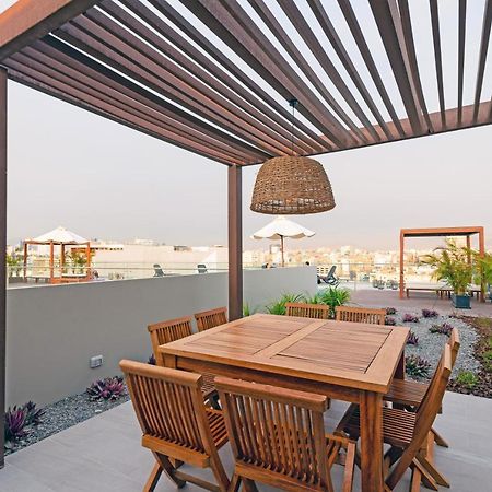 ✶ Maras Residence ✶ LUXURY Rooftop Pool&Grill Lima Exteriör bild
