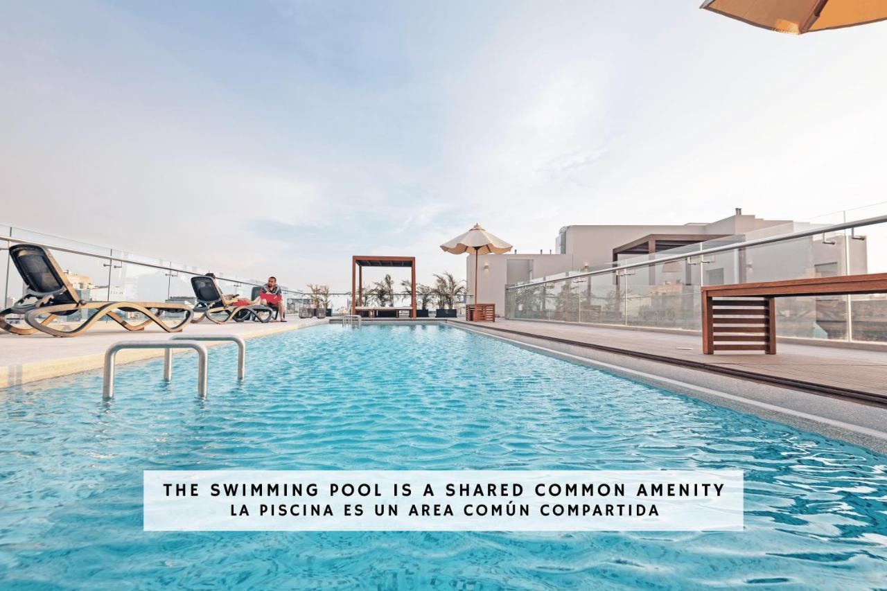 ✶ Maras Residence ✶ LUXURY Rooftop Pool&Grill Lima Exteriör bild