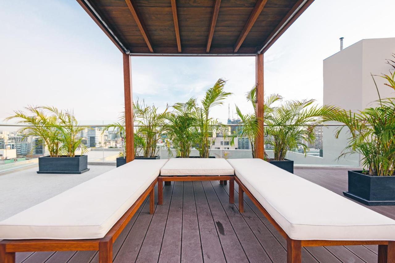 ✶ Maras Residence ✶ LUXURY Rooftop Pool&Grill Lima Exteriör bild