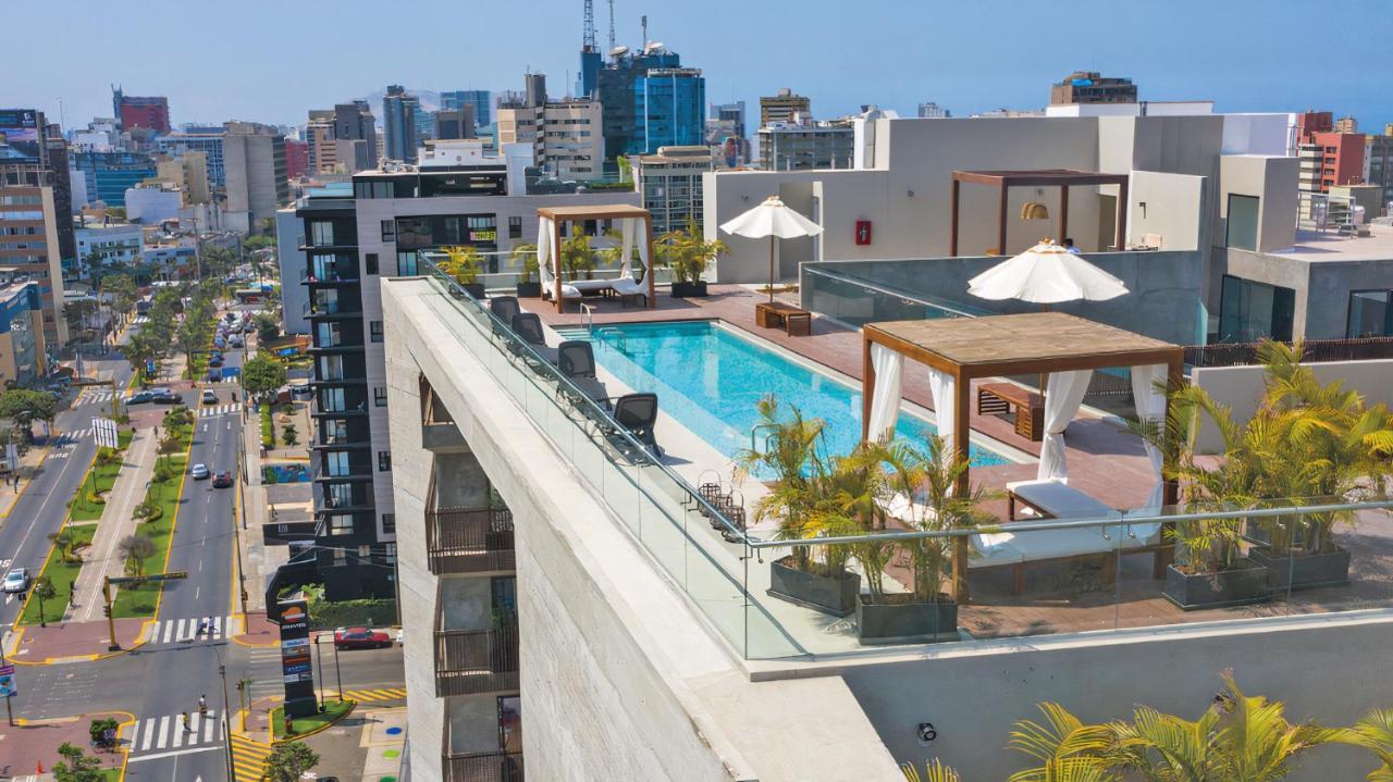 ✶ Maras Residence ✶ LUXURY Rooftop Pool&Grill Lima Exteriör bild