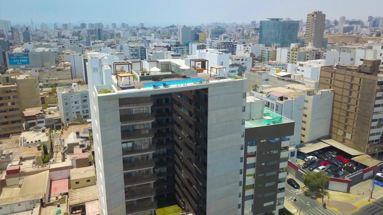 ✶ Maras Residence ✶ LUXURY Rooftop Pool&Grill Lima Exteriör bild